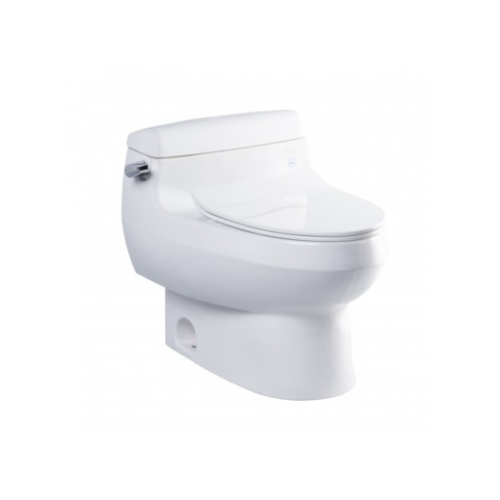 Bàn cầu một khối, nắp đóng êm TC600VS