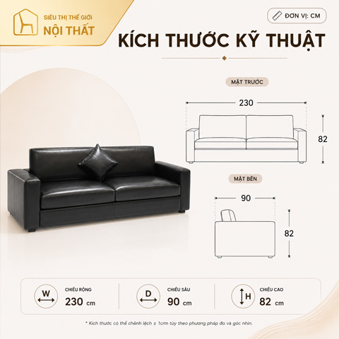 SOFA BĂNG 3 RENDEZ