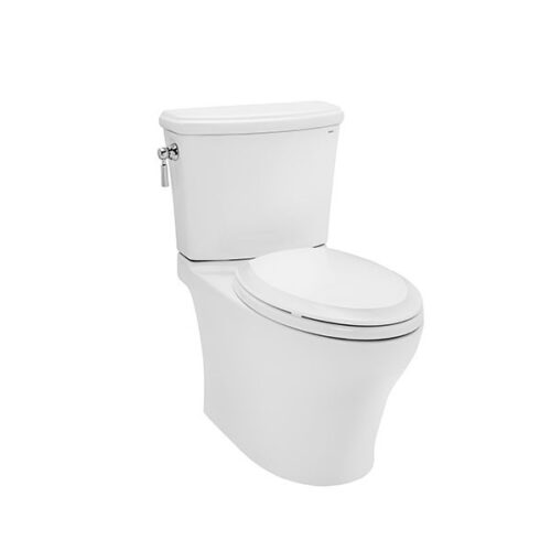Bàn cầu hai khối, nắp đóng êm