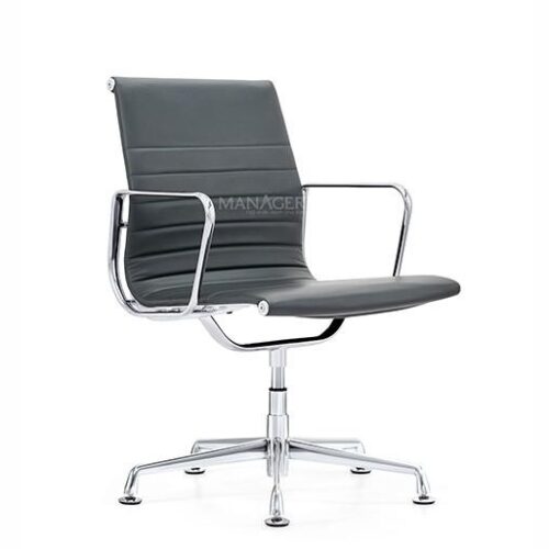 Ghế lưng trung, chân cố định Eames Aluminum 2-MV