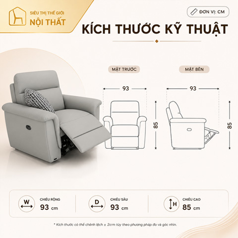 Alternative view of Ghế thư giãn Malito 1