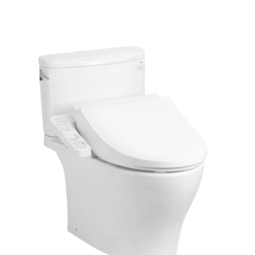 Bàn cầu 2 khối kèm nắp rửa điện tử WASHLET dòng C2 TCF23710AAA