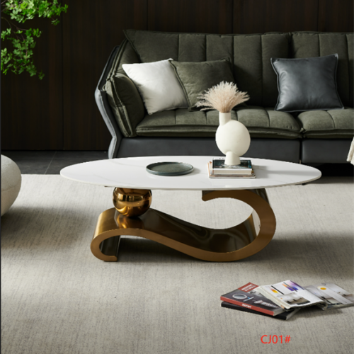 Bàn trà quả cầu chữ S CJ01