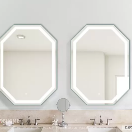 Gương Treo Phòng Tắm Có Đèn Led DSP79.2A