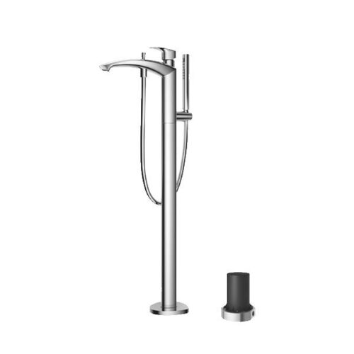 Vòi xả bồn nóng lạnh kèm sen tắm GM (loại đặt sàn) (kèm đế)