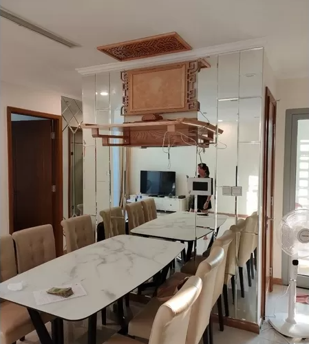 Gương Trang Trí Dán Tường DT26