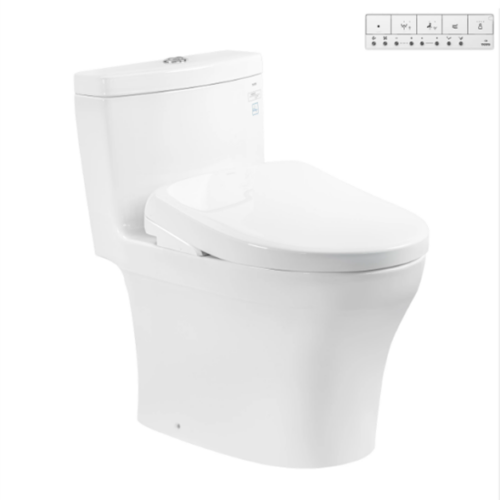 Bàn cầu 1 khối kèm nắp rửa điện tử WASHLET (loại giấu dây) dòng S7 - TCF47360GAA (220V)