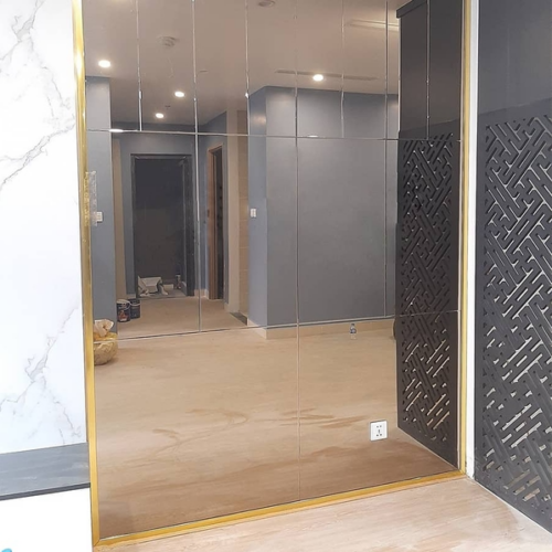 Gương ghép dán tường trang trí DT82