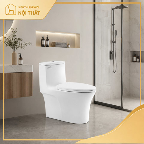 Bồn cầu 1 khối Letton Luxury LK 5002