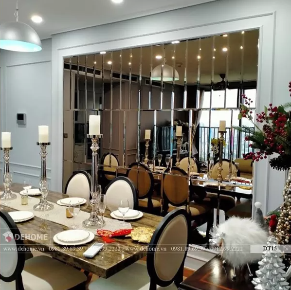 Gương Bỉ Trang Trí Dán Tường DT15