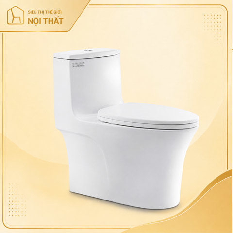Bồn cầu 1 khối Letton Luxury LKX - 5002