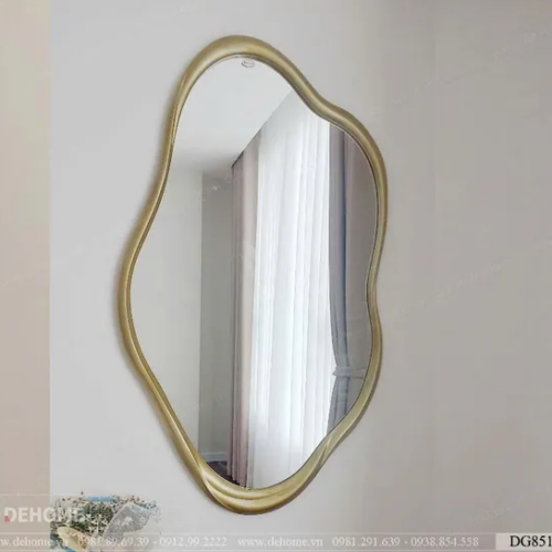 Gương Khung Gỗ Nhựa Sơn Decor DG8514