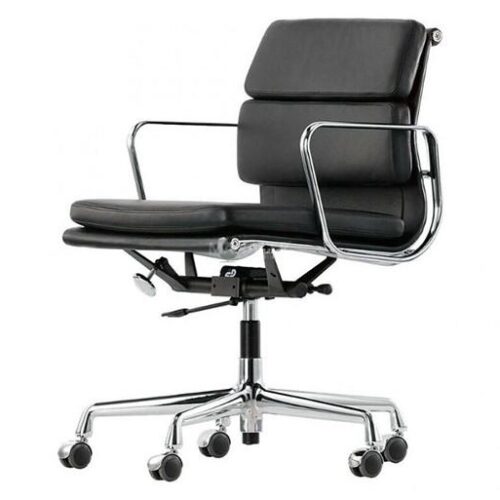 Alternative view of Ghế lưng trung, thư giãn Eames Aluminum 1-MR