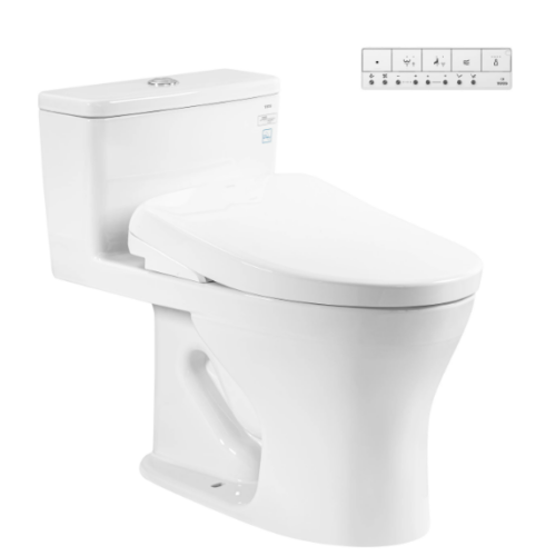 Bàn cầu 1 khối kèm nắp rửa điện tử WASHLET (loại giấu dây) dòng S7 - TCF47360GAA (220V)