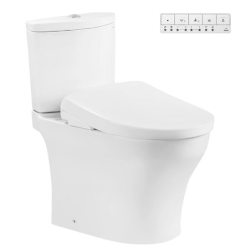 Bàn cầu 2 khối kèm nắp rửa điện tử WASHLET (loại giấu dây) dòng S7 - TCF47360GAA (220V)