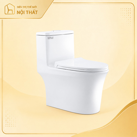 Bồn cầu 1 khối Letton Luxury LKX 117
