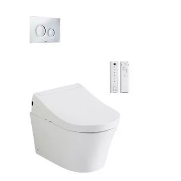 TCF34570GAA#NW1 WH172AAT TCA502 MB170P#SS Bàn cầu treo tường giấu dây kết hợp nắp rửa điện tử WASHLET dòng S5 TCF34570GAA