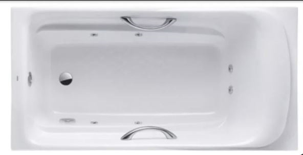 Bồn tắm ngọc trai xây massage 1.7m