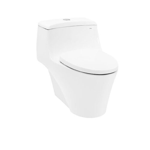 Bàn cầu một khối, nắp đóng êm TC385VS