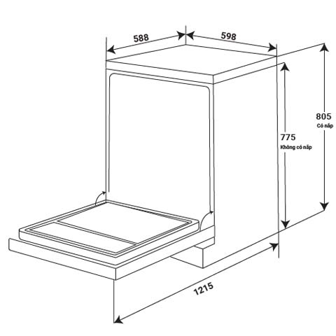 TỦ LẠNH SIDE BY SIDE KF-BCD620DI - Ảnh 3