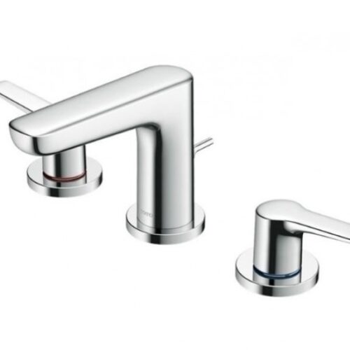 Vòi chậu tay vặn nóng lạnh GS (3 lỗ)