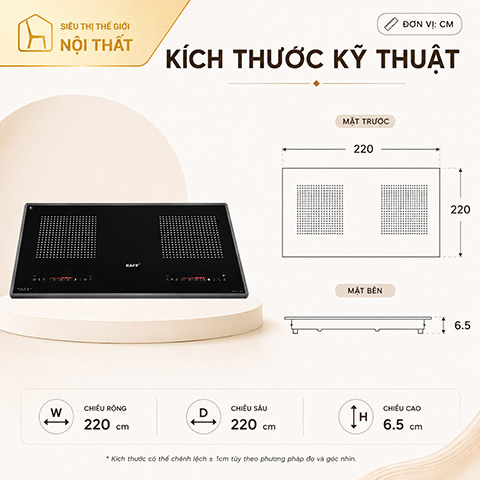 bếp từ đôi kf-fl9889ii