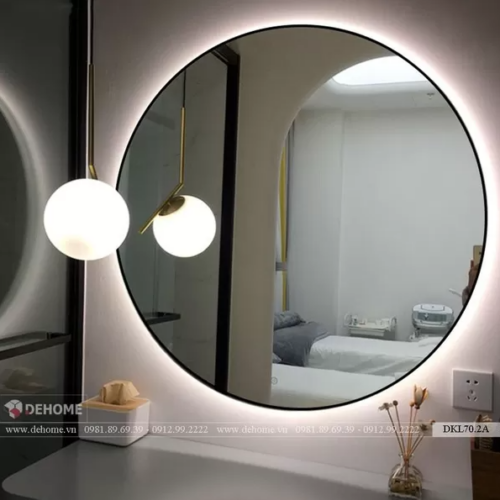 Gương khung kim loại sơn tĩnh điện DKL70.2A