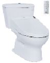 Bàn cầu hai khối, kèm nắp rửa điện tử WASHLET dòng C5