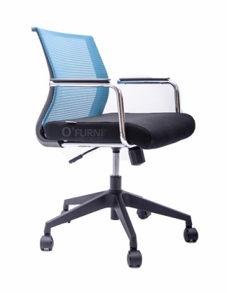 Ghế VP Lưng trung chân nhựa Union 70-ME