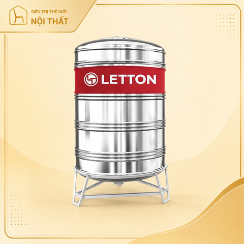 Bồn INOX 1000Đ LETTON (304) 21