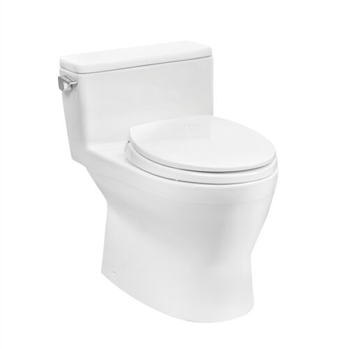 Bàn cầu một khối, nắp đóng êm TC393VS