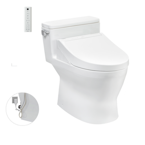 Bàn cầu 1 khối kết hợp nắp rửa điện tử WASHLET dòng C5