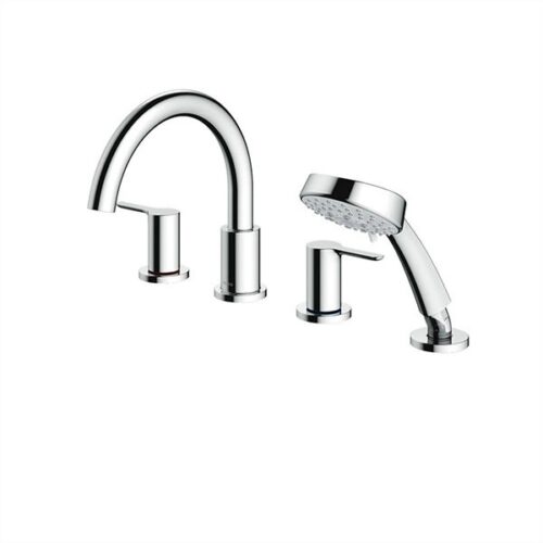 Vòi xả bồn nóng lạnh kèm sen tắm LB (4 lỗ)