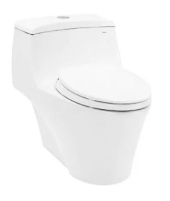 Bàn cầu một khối kèm nắp đóng êm TC393VS