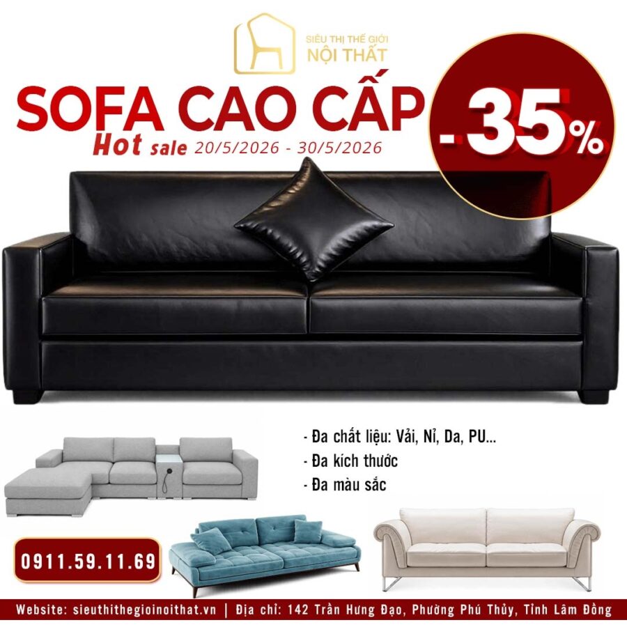 Sofa Cao Cấp – Ưu Đãi Đến 35%