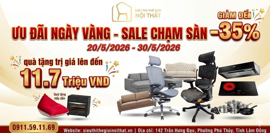 ưu đãi nội thất 35%