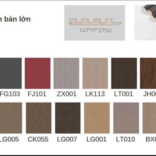 Vách lam sóng bản lớn C1100