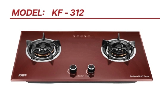 Bếp gas âm 2 lò KF - 312