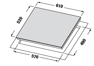 Alternative view of Bếp 3 Từ KAFF KF - SQ520HID