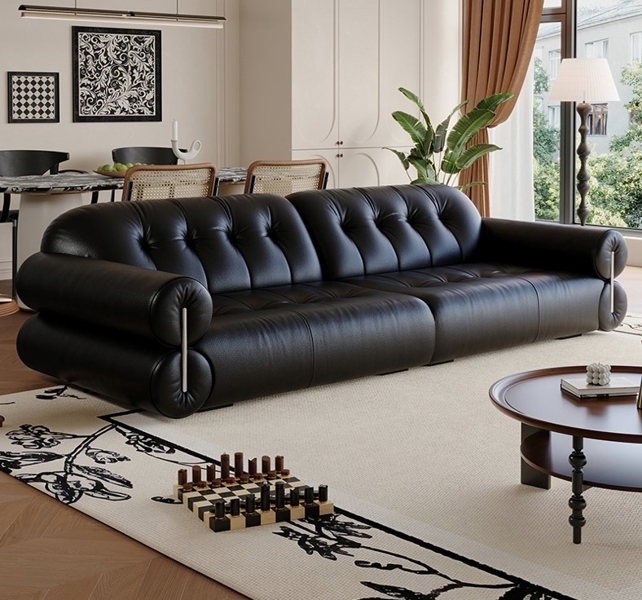 Sofa Chất liệu giả da chống cào HT-85