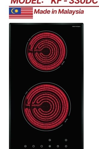 Bếp 2 điện DOMINO KF - 330DC