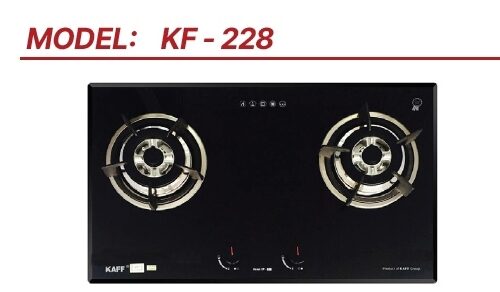 Bếp gas âm 2 lò KF - 228