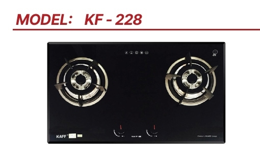 Bếp gas âm 2 lò KF - 228