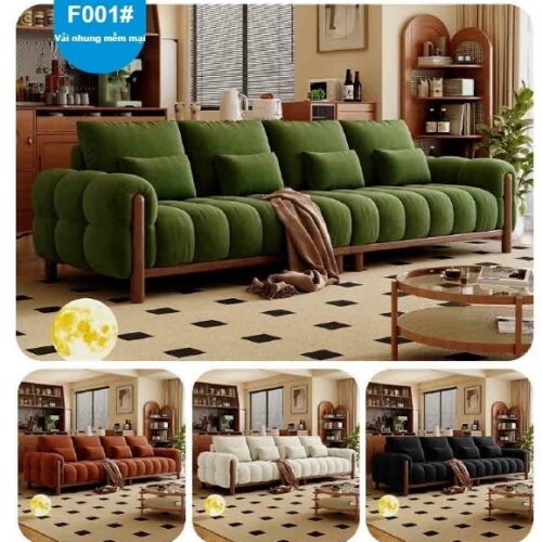 Sofa nhung F001