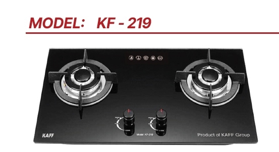 Bếp gas âm 2 lò KF - 219
