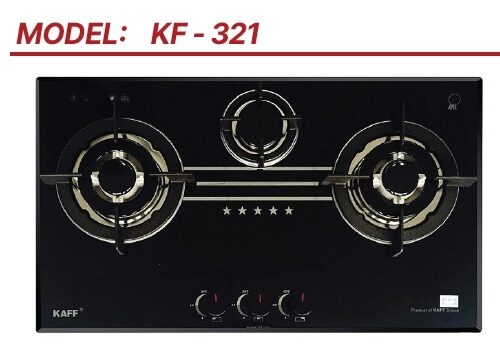 Bếp gas âm 3 lò KF - 321