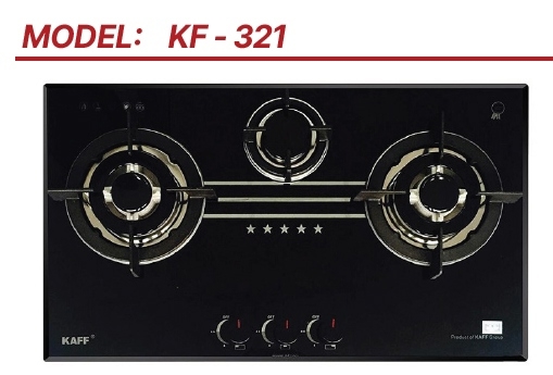 Bếp gas âm 3 lò KF - 321