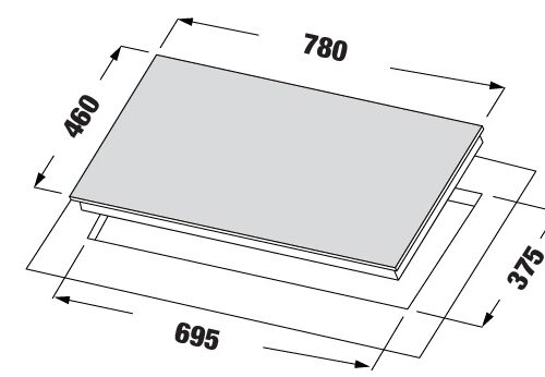 Alternative view of Bếp gas âm 2 lò KF - 312