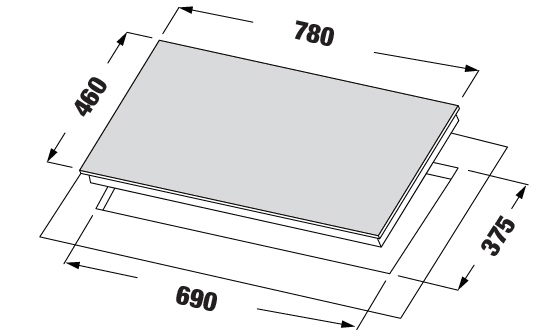 Bếp gas âm 3 lò KF - 321 - Ảnh 2