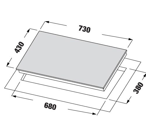 Alternative view of Bếp 2 từ KF - 3850SL